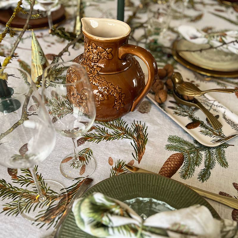 Koustrupco - Wholesale Tablecloth - Pine trees Tablecloth 145x220 cm.2