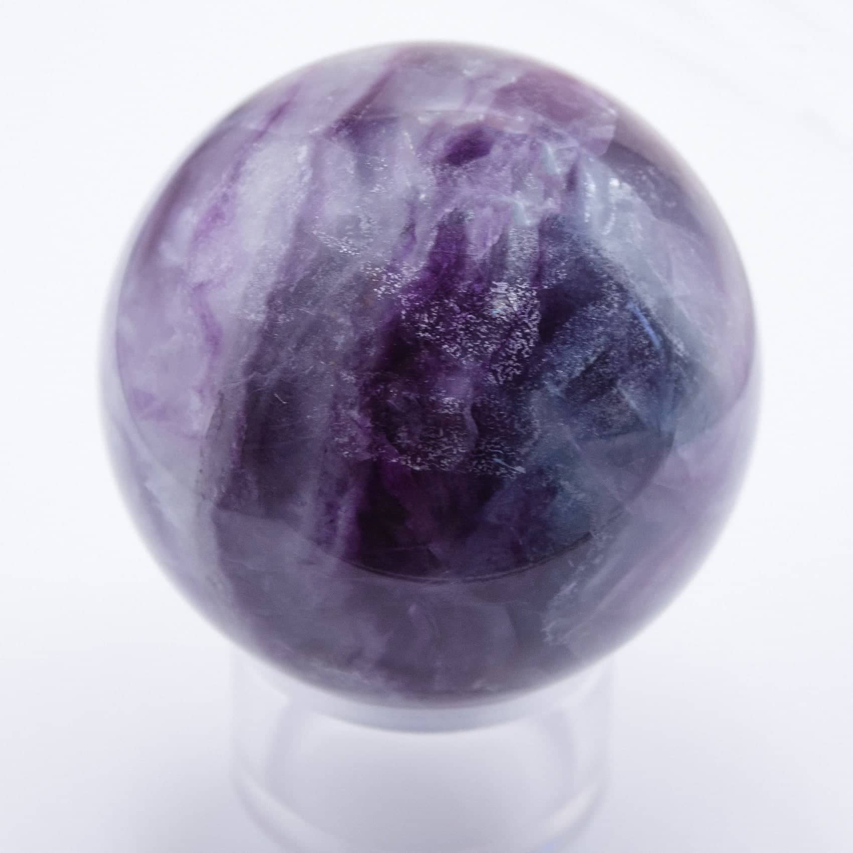 Tiny Rituals - Wholesale Spiritual Stone/Crystal - Rare Rainbow Fluorite Spheres - AAA Premium Quality122