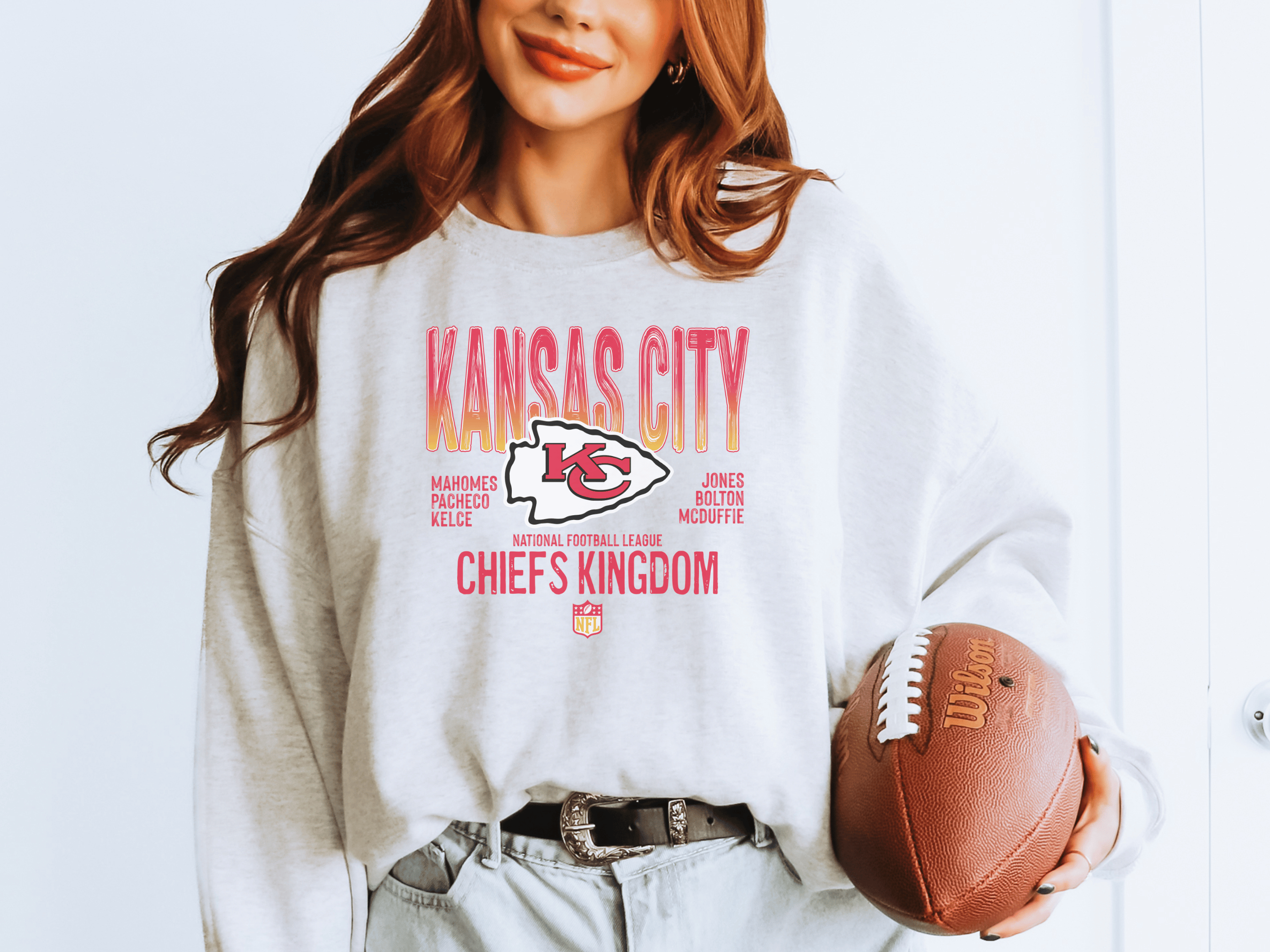 H+P Wholesale - Wholesale Graphic Sweatshirt - Unisex - Kansas City Chiefs Kingdom 1