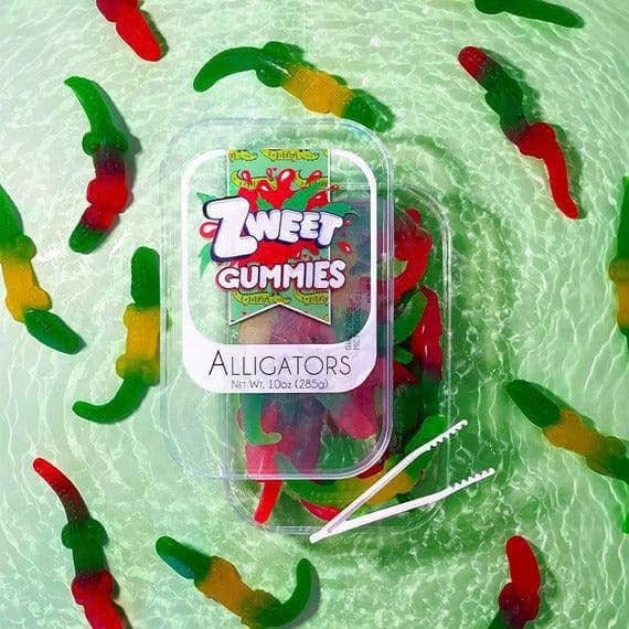 Galil Brands - Wholesale Gummy - Gummy Alligators | Zweet | 10 oz