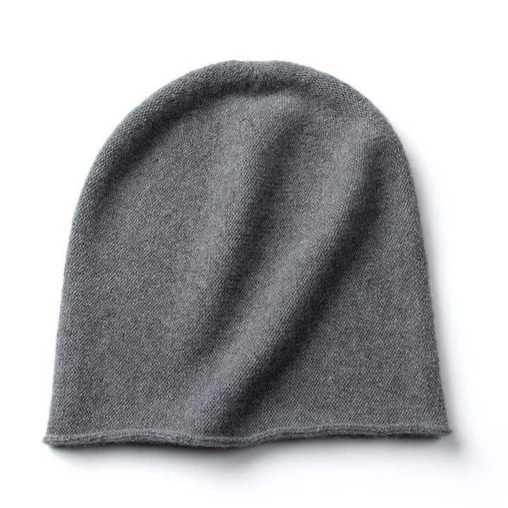 elenomad - Wholesale Beanie - Unisex - 100% Pure Cashmere Unisex Slouchy Beanie – Luxurious Comfort for Any Season