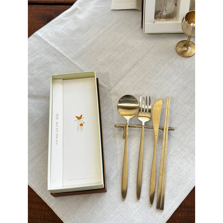 Korea Table - Wholesale Spoon Rest - Spoon Rest Cutlery Rest - Korean Premium Bronzeware