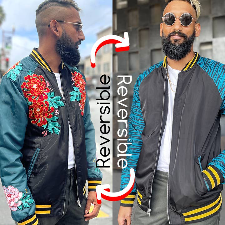 Reversible Tiger Jacket for wholesale by Yoshi Yoshitani LLC