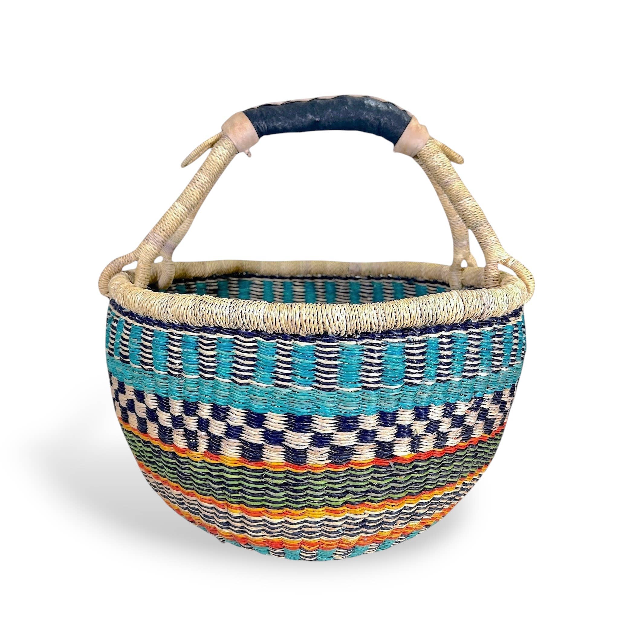 Ti-a Woven Goods - Wholesale Basket - Round Storage Basket9