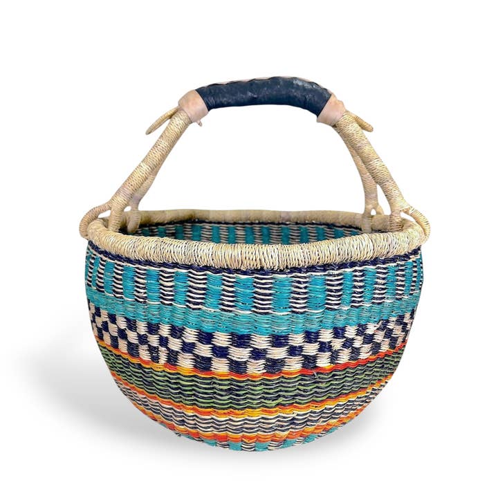Ti-a Woven Goods - Wholesale Basket - Round Storage Basket9