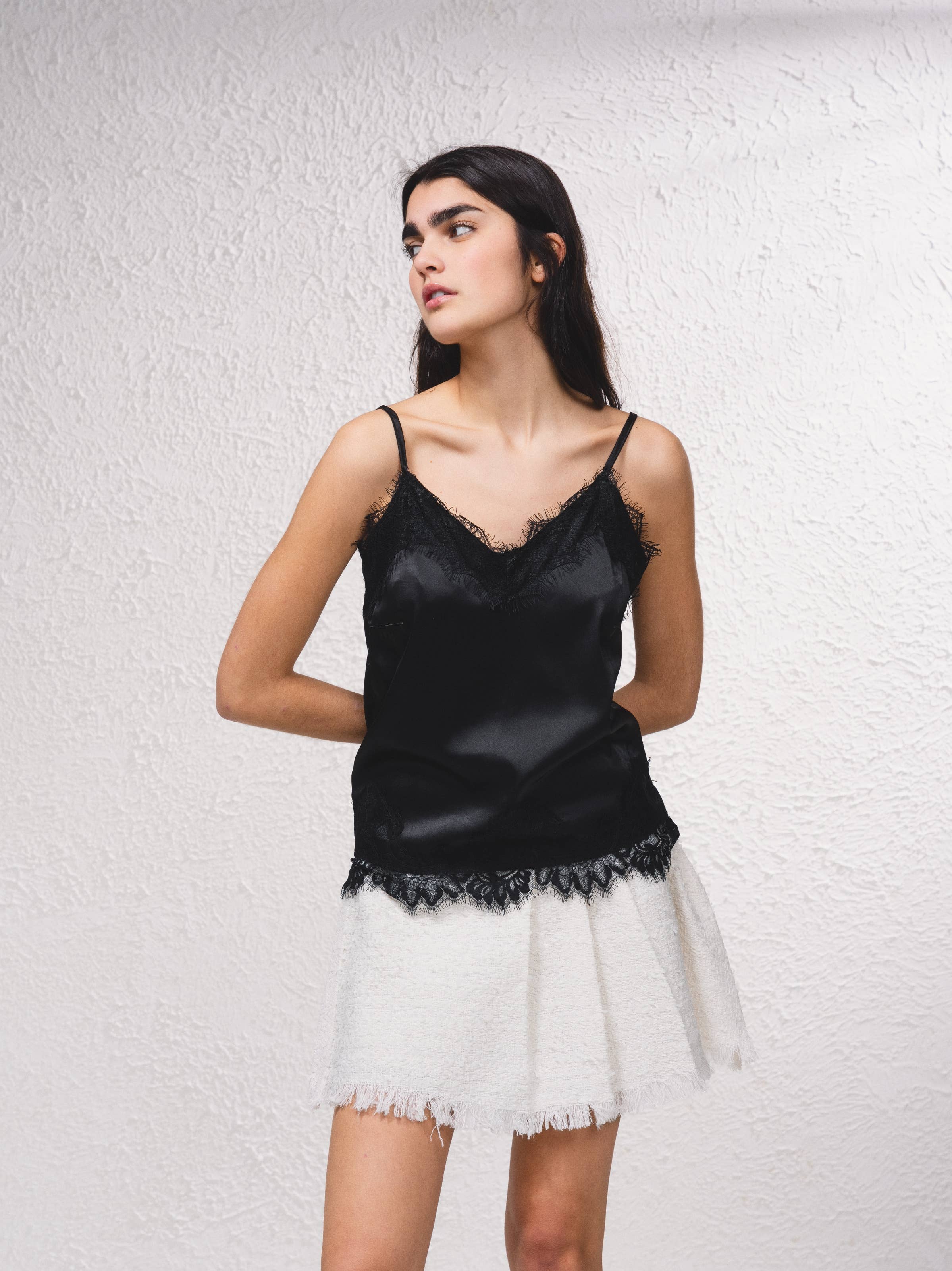 SMF - Wholesale Tank Top - Women's - 259631 - Top with lace applications9