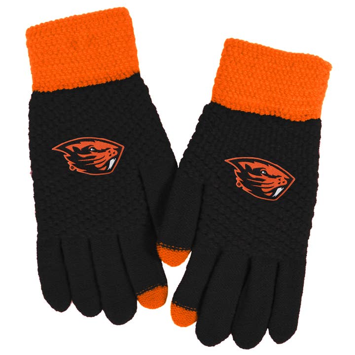 NCAA Oregon State Beavers Waffle Knit Glove for wholesale by Little Earth Productions