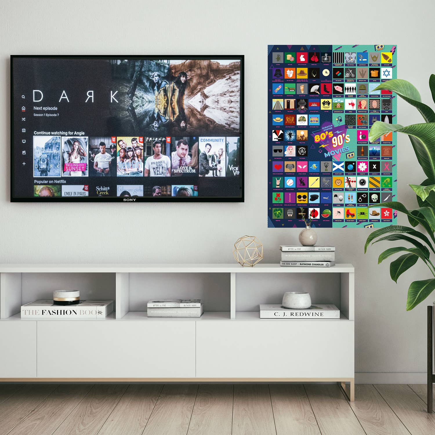 Mad Monkey GmbH - Wholesale Poster - Scratch poster with films from the 80/90s3