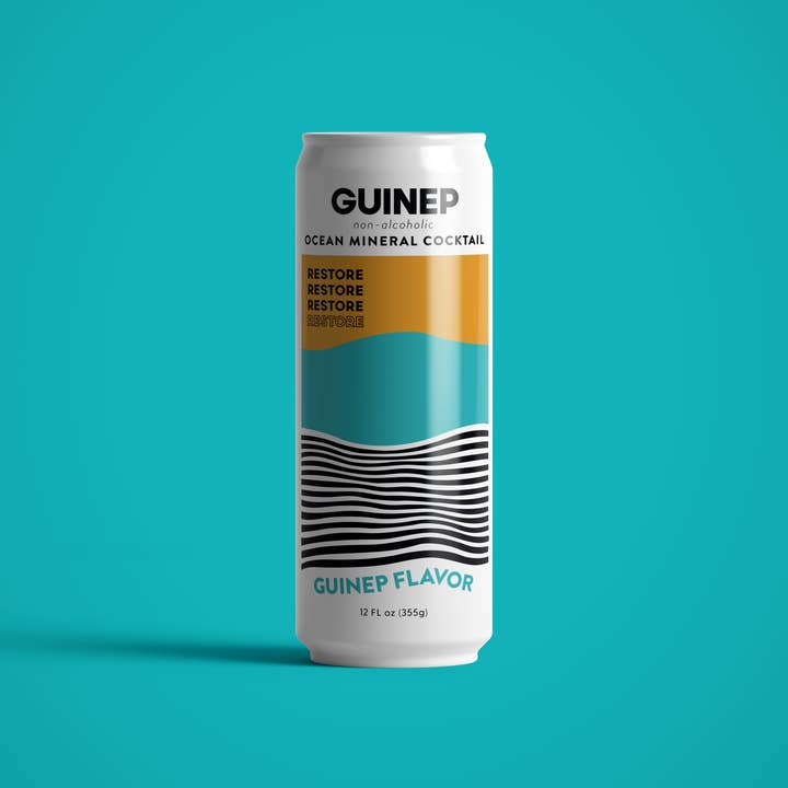 Guinep NA Cocktail Co - Wholesale Non-Alcoholic Aperitif/Mocktail - Tropical Guinep "RESTORE": NA Ocean Mineral Cocktail