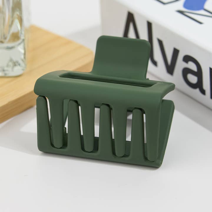 SoapElenGlen - Wholesale Hair Clip - Women's - Medium Square Hair Claw Clip4