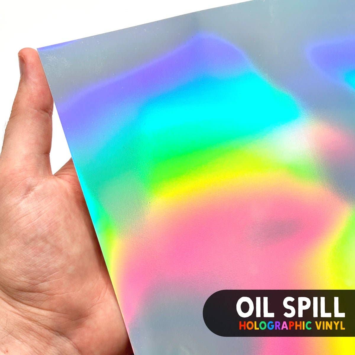 Stickiply – Großhandel Bastelzubehör – Bedruckbares Vinyl-Aufkleberpapier | Holografisch (A4)0