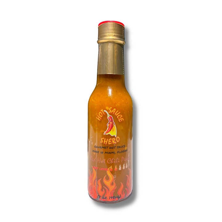 Red Hot Chili Peach - hot sauce for wholesale by Hot Sauce Shero
