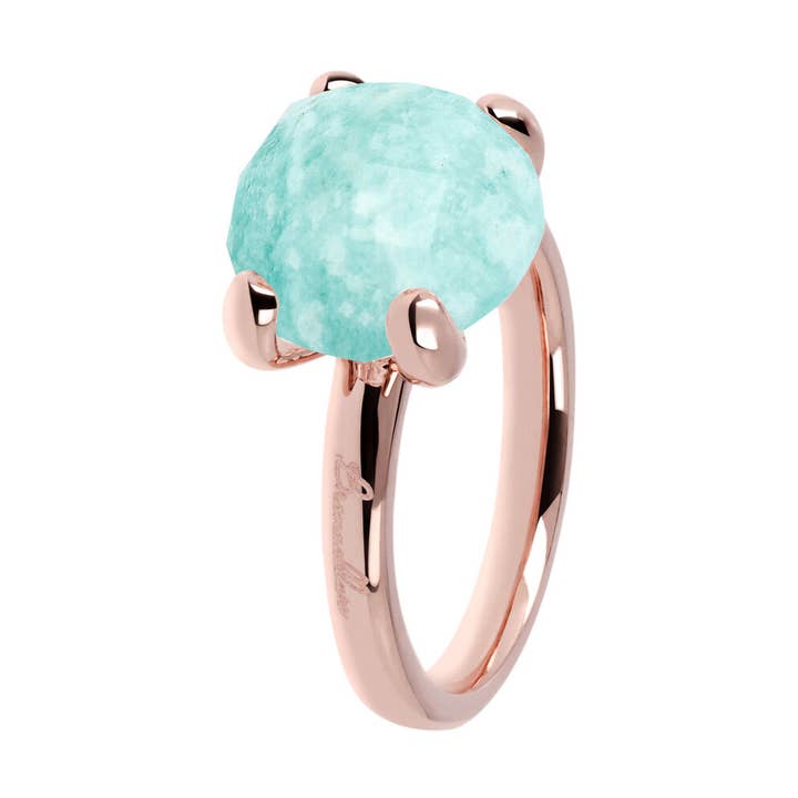 Cocktailring mit Naturstein für den Großhandel von Bronzallure