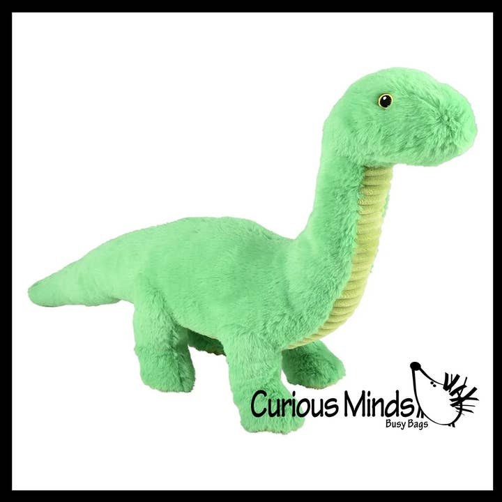 1 Plush Dinosaur Brachiosaurus Super Soft Stuffed Animal Toy for wholesale by Curious Minds Toys