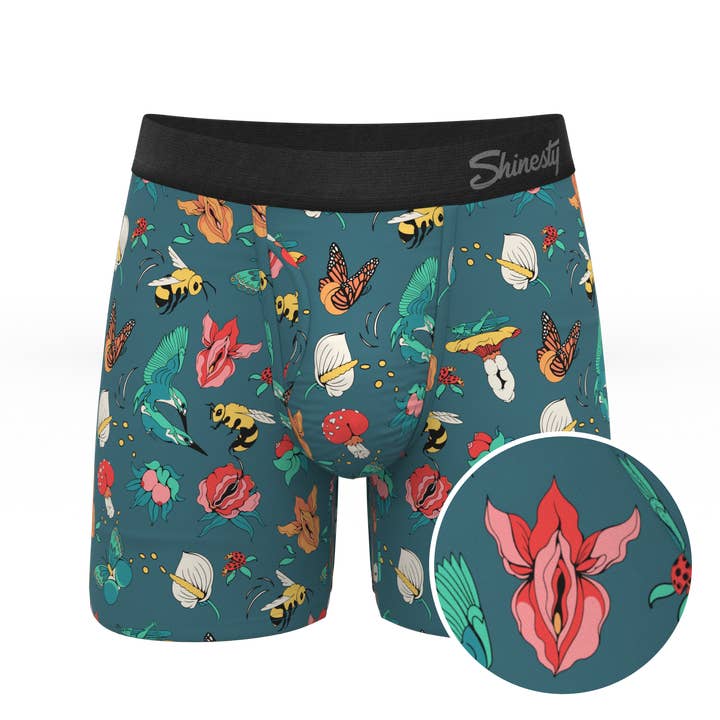 Shinesty, Inc - Wholesale Underwear - Men's - Pollination Station | Ball Hammock® Pouch Underwear Fly