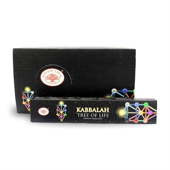 Green Tree – wholesale Incense – Green Tree Kabbalah Tree of Life Hand Rolled Natural Incense Sticks1