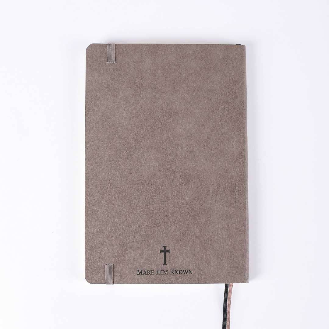 Swanson Christian Products - Wholesale Journal/Diary - Journal Wineskin Soft Cover 196Pg - Grey1
