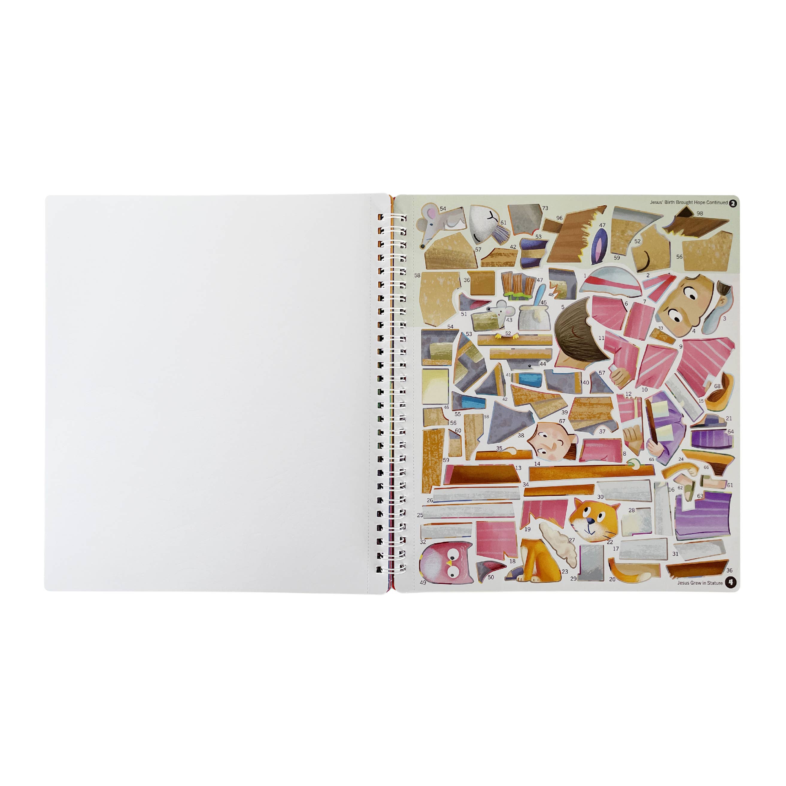 KangaToys - Wholesale Early Reader Book (6-8) - The Life of Jesus Sticker Stories from the New Testament18