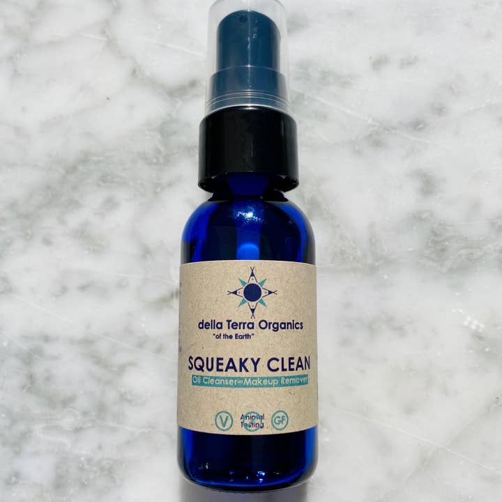 Squeaky Clean Oil Cleanser for wholesale by della Terra Organics