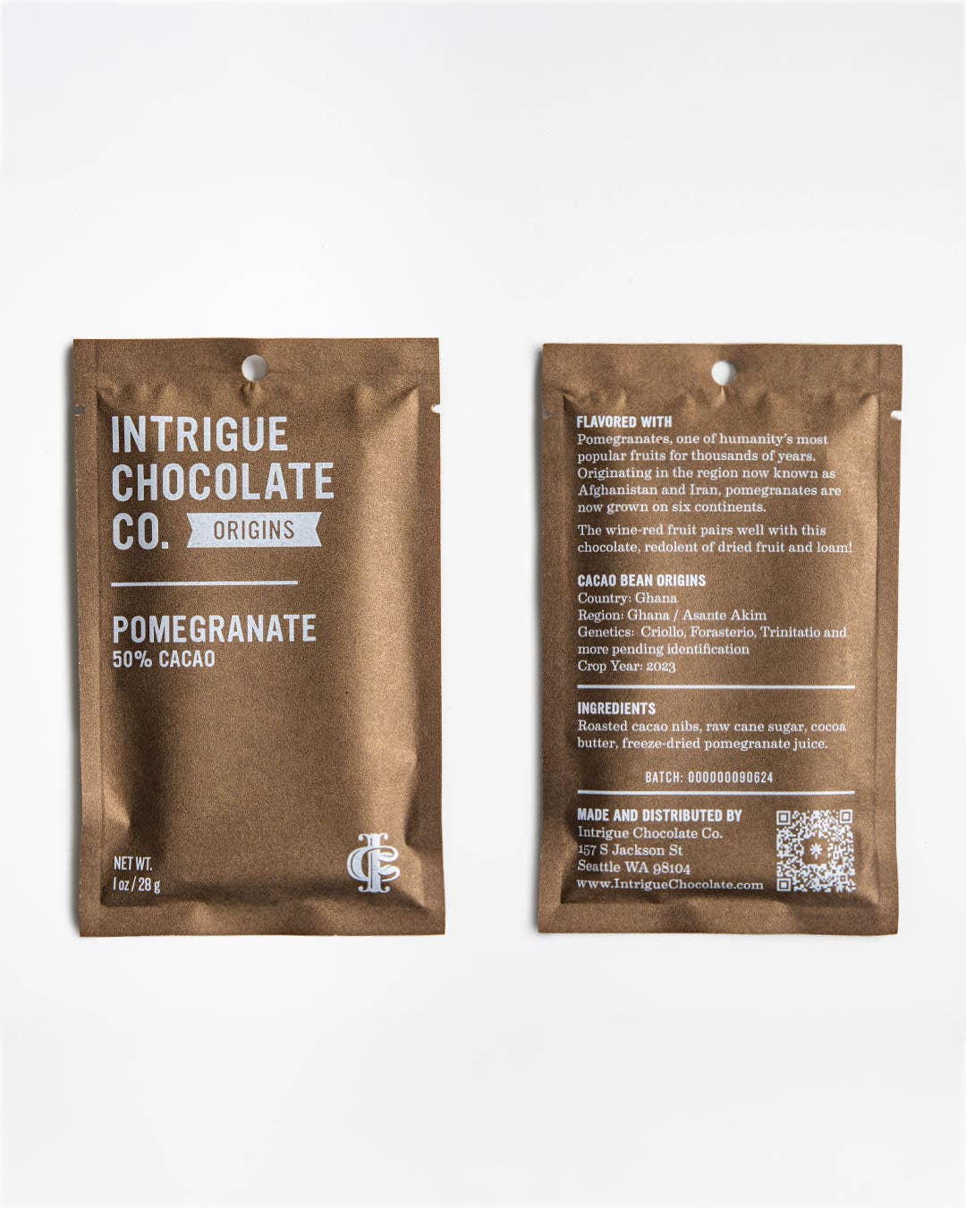 Intrigue Chocolate Co. - Wholesale Chocolate Bar - Pomegranate1