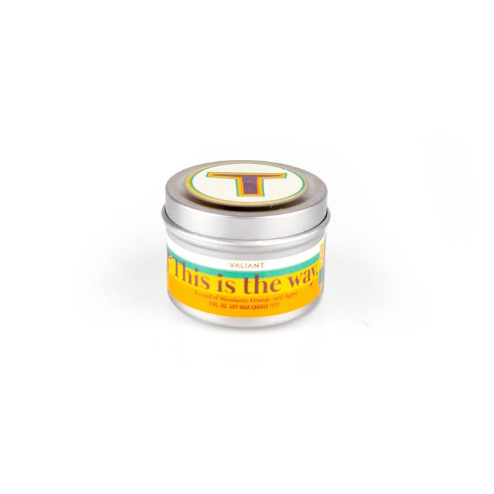 We Geek Together - Wholesale Travel Candles - This is the Way Candle2