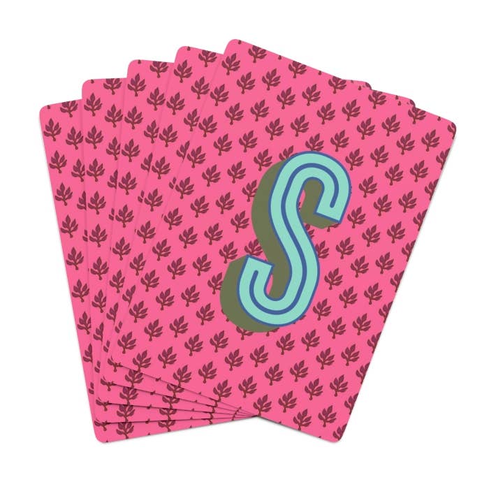 Clairebella - Wholesale Playing Cards - Playing Cards-Flora/Maya Monogram