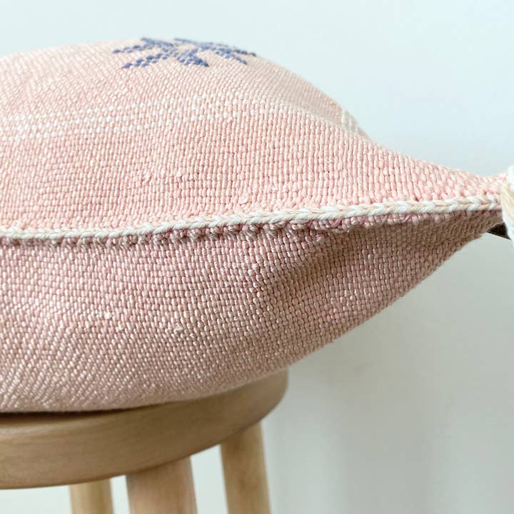 Eclectic Collective - Wholesale Throw/Decorative Pillow - Silk Sabra Cover in Pink2