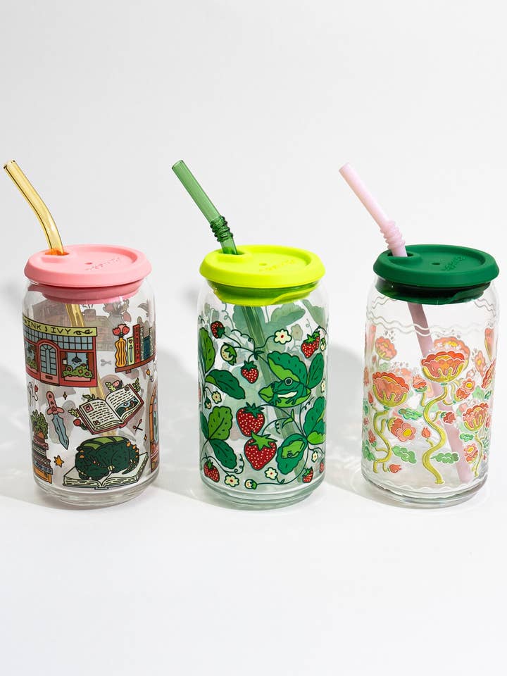 QuickSip Lid | Cute Reusable Lid for Can Glasses for wholesale by Cheerware