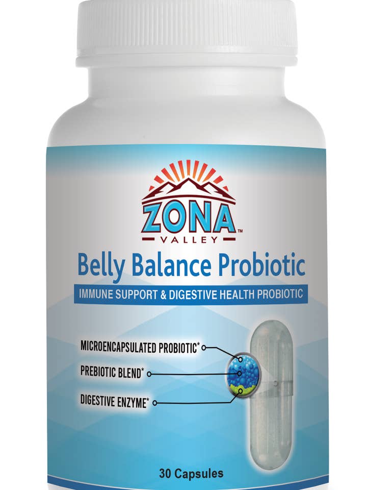 Belly Balance Probiotic for wholesale by Zona Valley