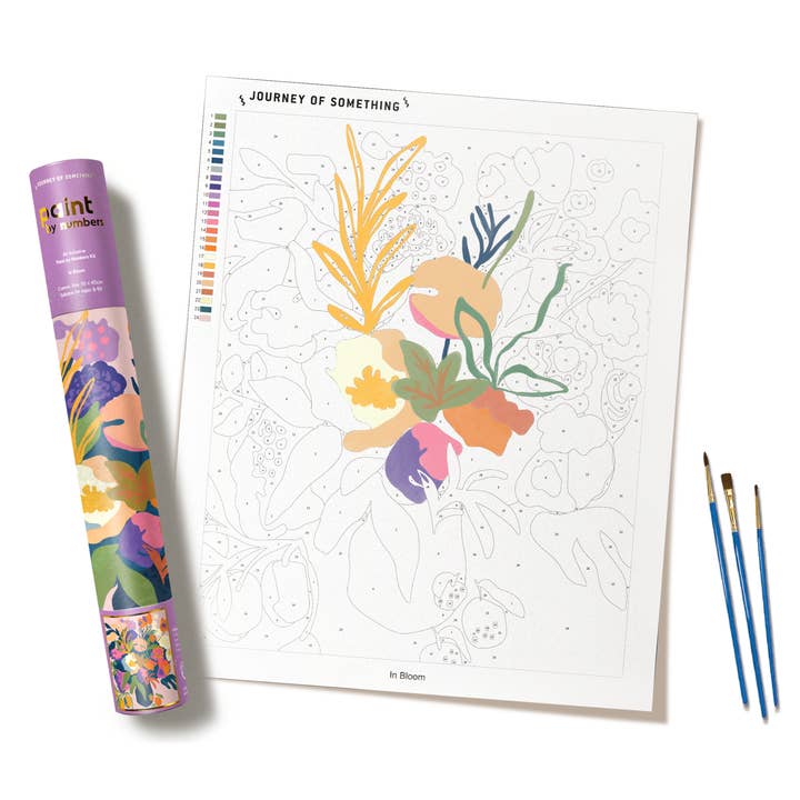 Journey Of Something AU & EU - Wholesale DIY Craft Kit - Paint by Numbers - In Bloom