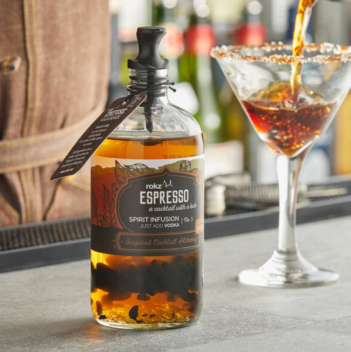Rokz - Wholesale Cocktail Mix/Syrup - Espresso Infusion1