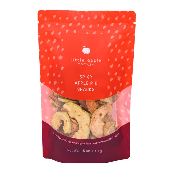 Little Apple Treats - Wholesale Dried/dehydrated fruit - Spicy Apple Pie Snacks—heirloom dried apples with a kick!