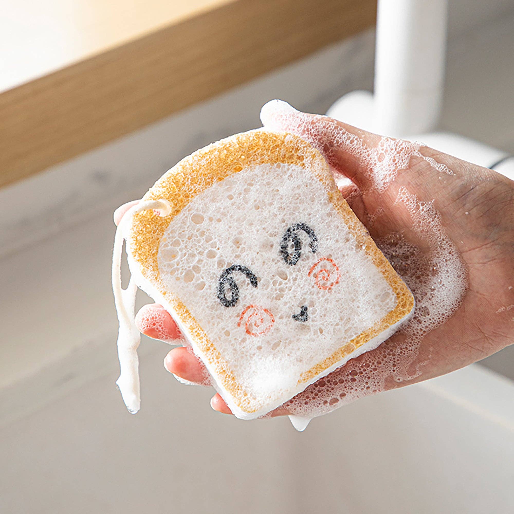 MinoCraft - Wholesale Dishcloth - Wood pulp dish sponge3