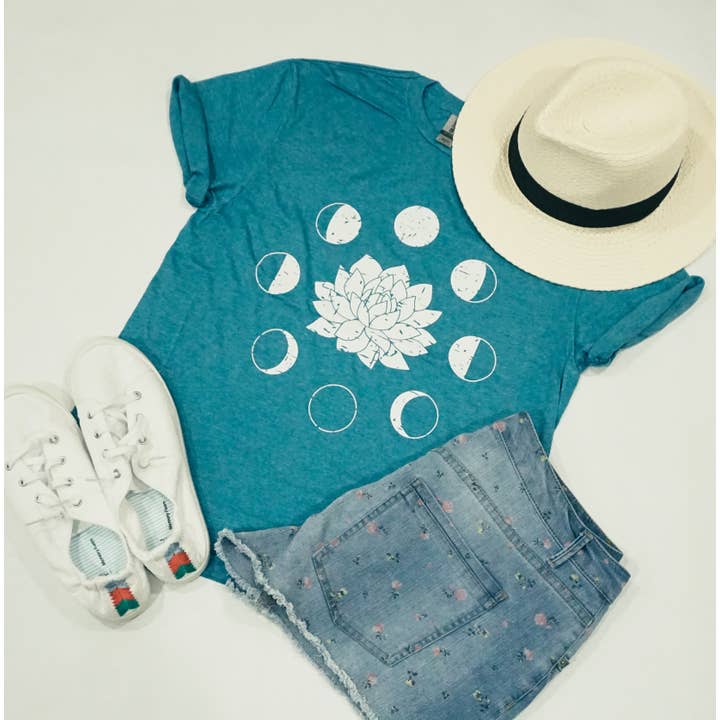 Lotus Flower T-shirt for wholesale by Harvey + Rae Clothing Co.