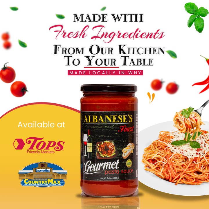 Albanese's Finest Gourmet Sauces - Wholesale Sauce - Albanese's Finest - Gourmet Sauces Variety Pack - 4 Flavors!12