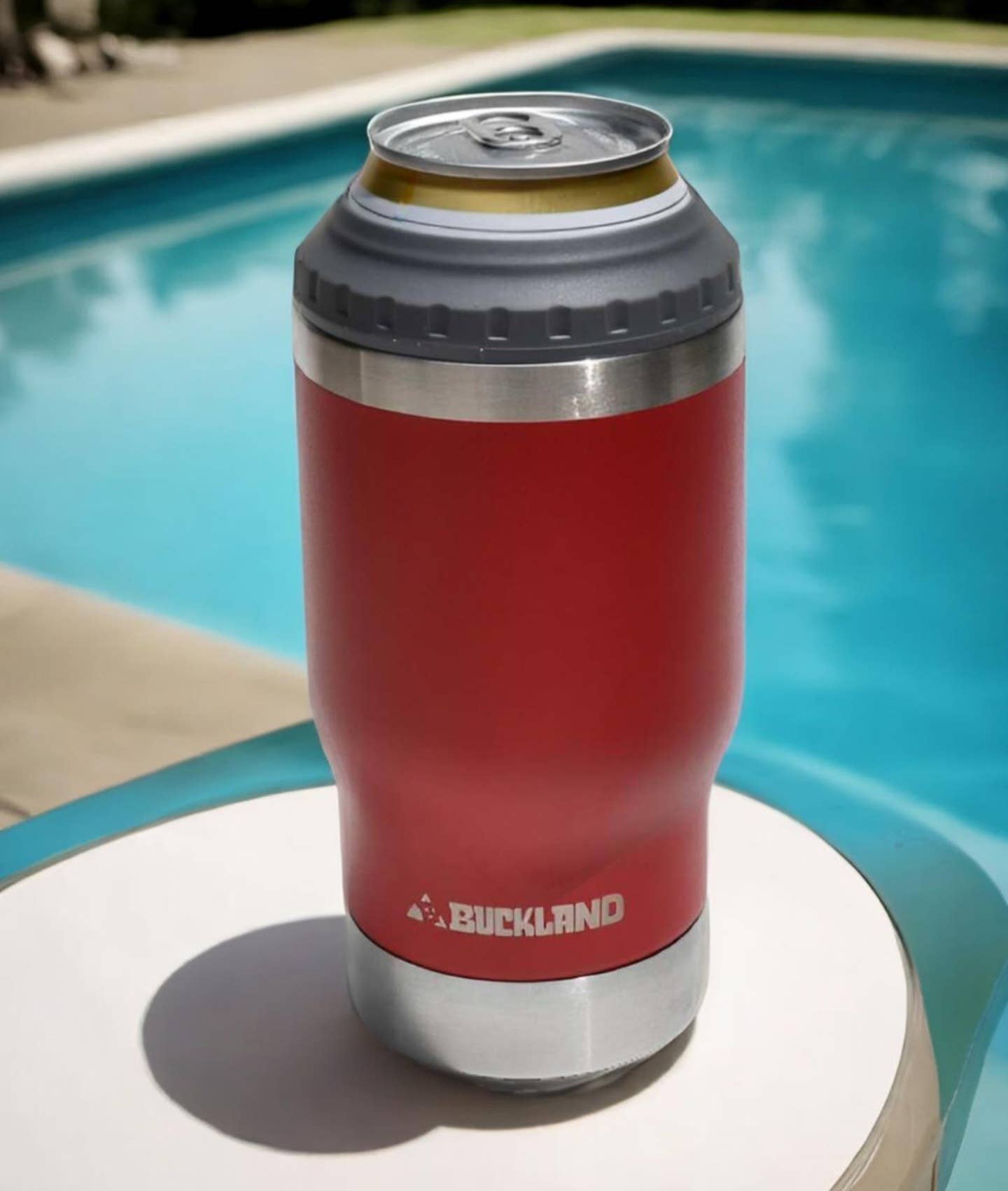 Buckland Adventure Gear - Wholesale Drink Huggers & Koozies - 4-in-1 Beverage Cooler Tumbler8