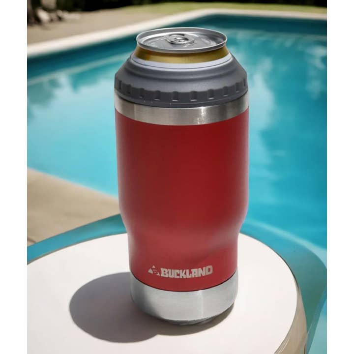 Buckland Adventure Gear - Wholesale Drink Huggers & Koozies - 4-in-1 Beverage Cooler Tumbler8