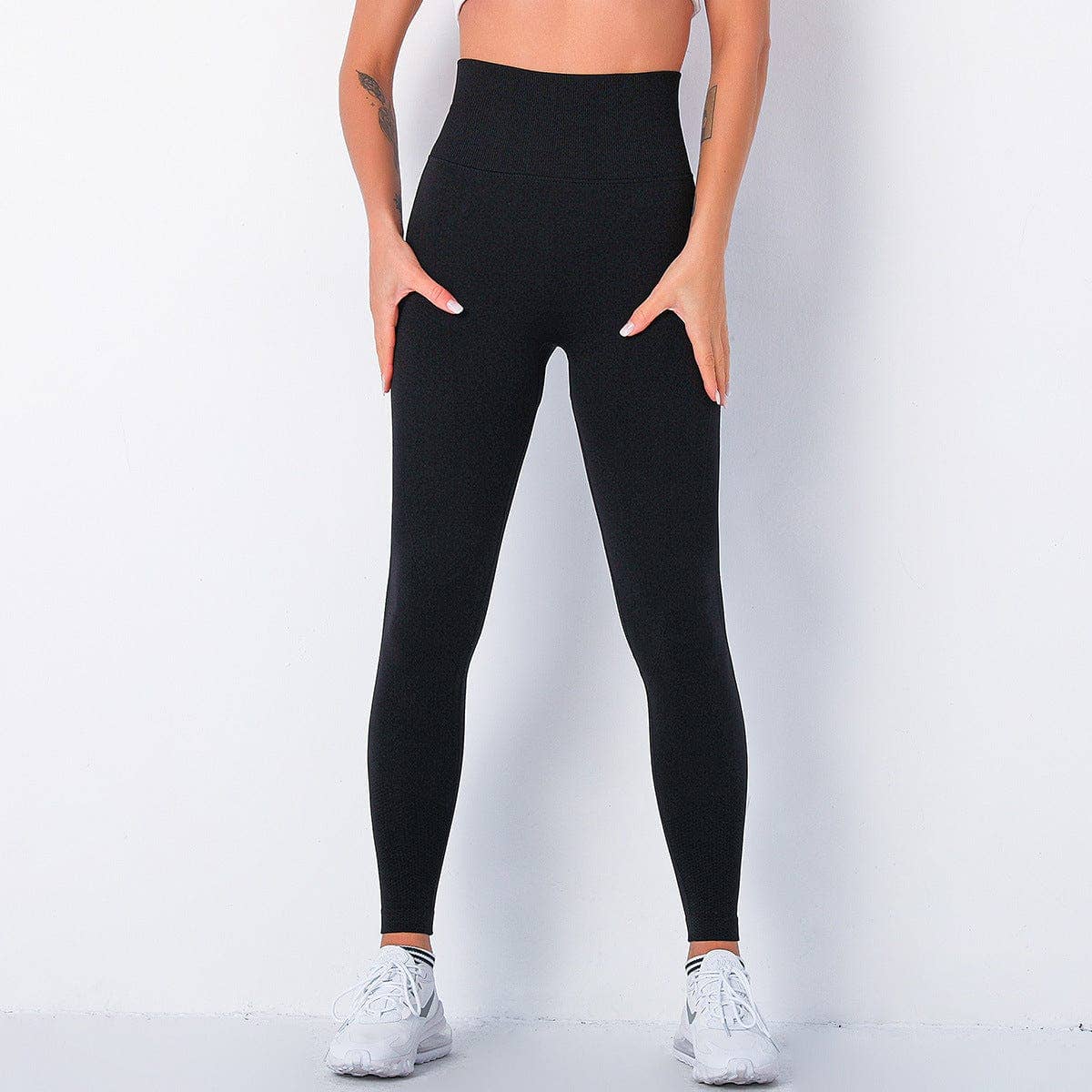 Active by Anna-Kaci - Wholesale Athletic/Lounge Leggings - Women's - Butt Sculpting High Rise Leggings6