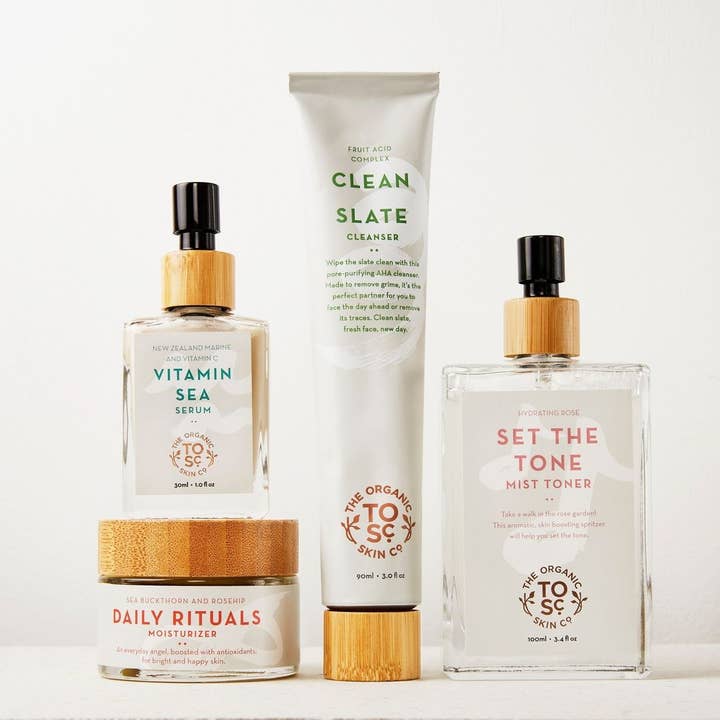 The Organic Skin Co. - Wholesale Facial Cleanser - Clean Slate - Organic Face Cleanser with AHA for Acne
