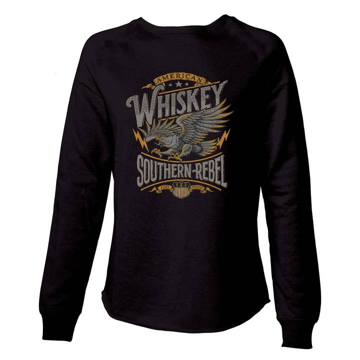 American Whiskey Crewneck Sweatshirt for wholesale by Morning Sun