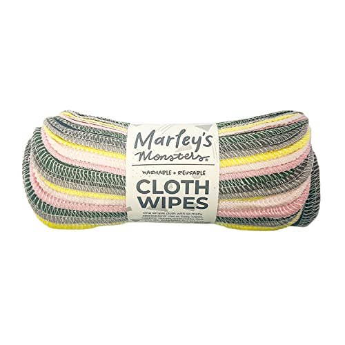 Marley's Monsters - Wholesale Face & Body Wipes - Cloth Wipes: Specialty Color Mixes - 12 or 24 pack14