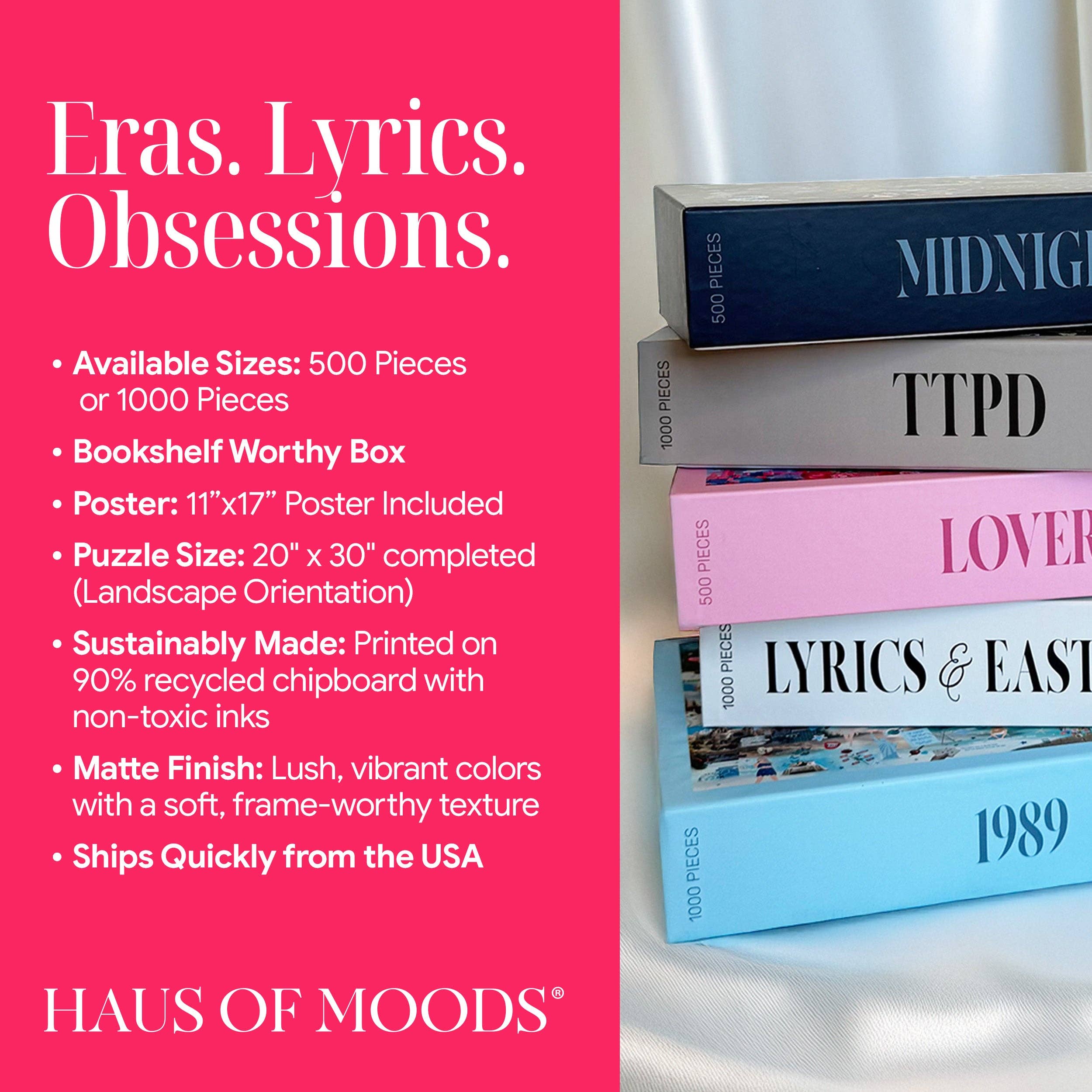 Haus of Moods - Vendita all'ingrosso Puzzle - Adulti - 1989 Era Testi & Easter Egg Puzzle©6