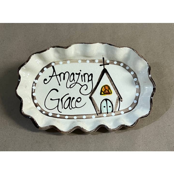 Trinket Tray (Amazing Grace - 2026 Inspiration Collection) for wholesale by Heartfelt Traditions
