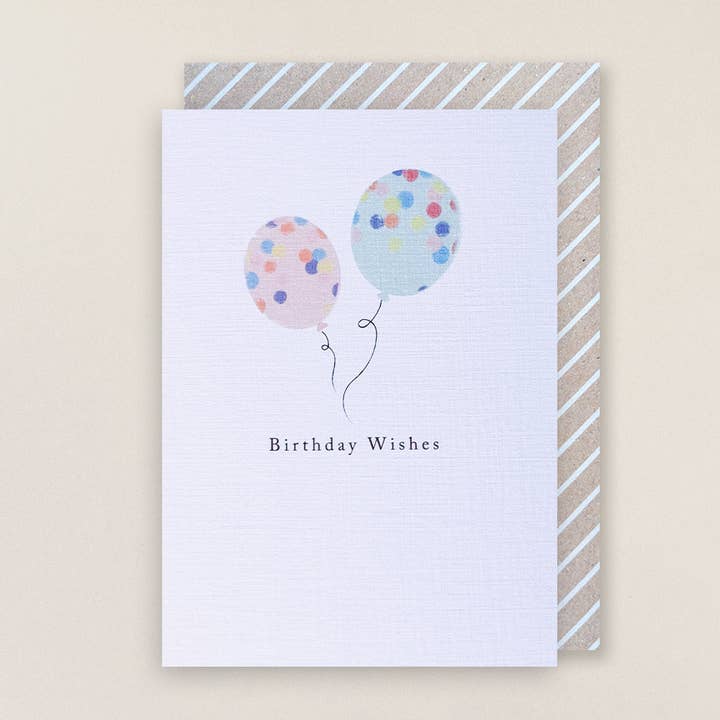 Edite Silenciosamente Balões de Aniversário Feliz por atacado de Laura Darrington Design Ltd