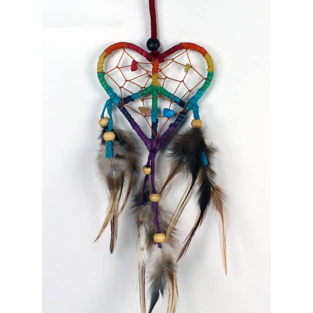 Rainbow Heart Drømmefanger DC004 for engroshandel hos Western Counties Wholesale