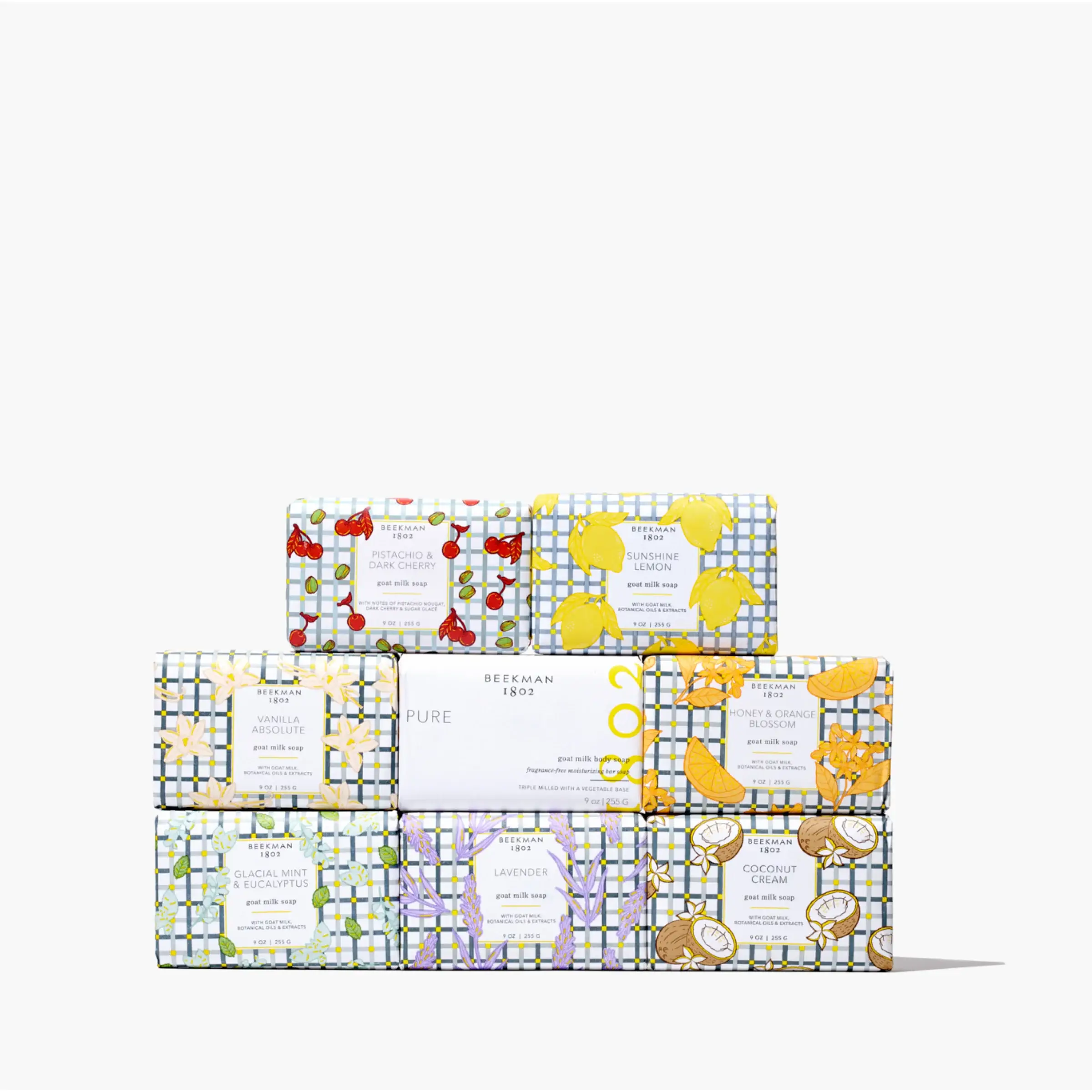 Beekman 1802 - Wholesale Bar Soap - Bar Soap Set/8 Gift Set1