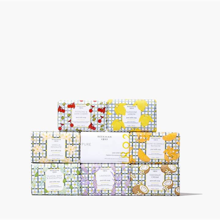 Beekman 1802 - Wholesale Bar Soap - Bar Soap Set/8 Gift Set1