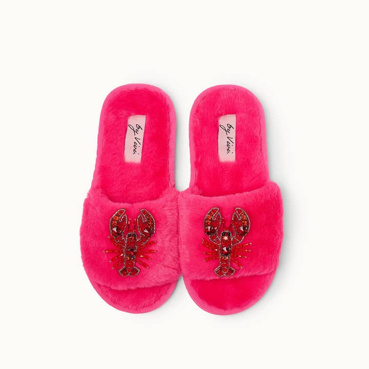 by Vivi. e. K. - Wholesale Slippers - Women's - Broschenpaar: Hummer2