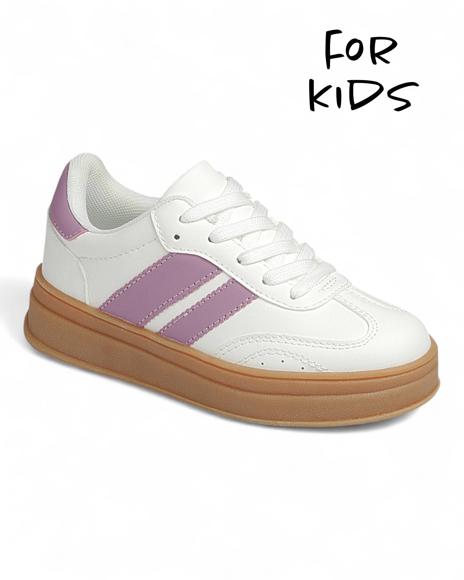 FASHION EMPORIO - Wholesale Lifestyle Sneakers - Kids - Kids Lace up Sneaker Shoes FL-TOPPING-03K3