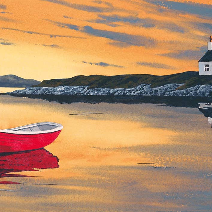 Anthony Barber (Golden Light - Harris) Canvas for wholesale by The Art Group